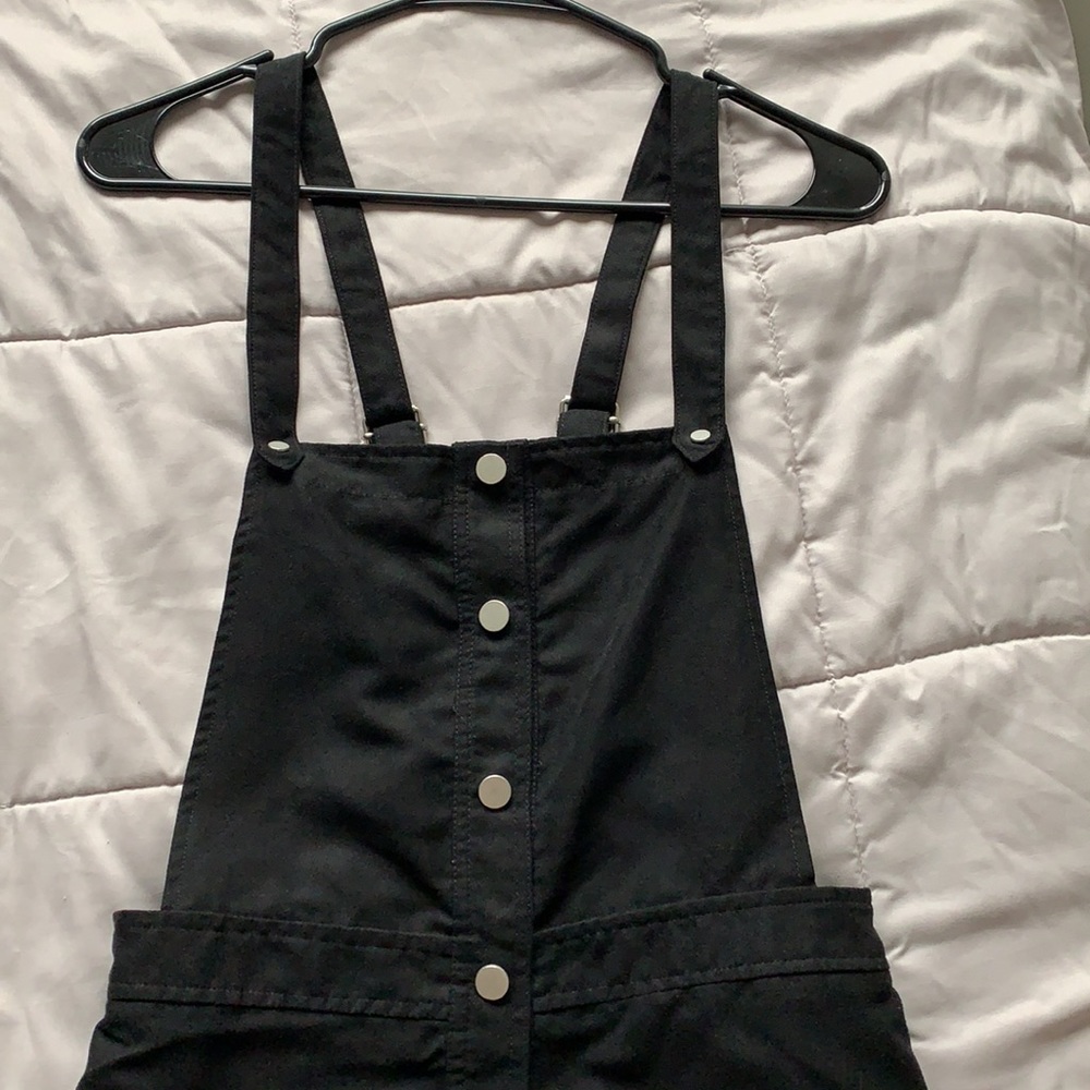 Black button up dress - Picture 3 of 4